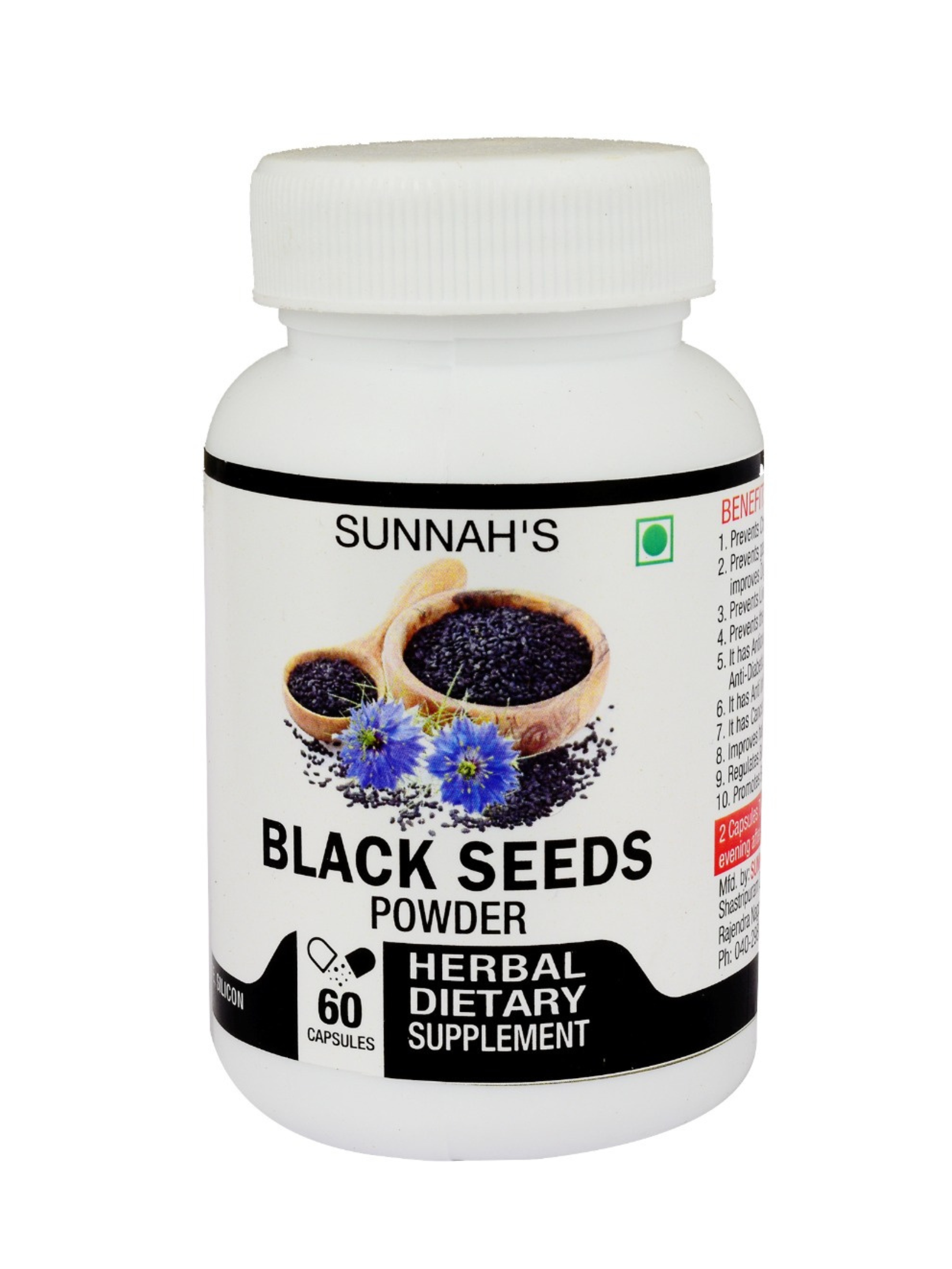 BLACK SEEDS POWDER  CAPSULES